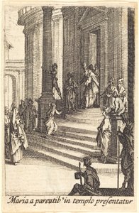 Die Darstellung der Jungfrau von Jacques Callot