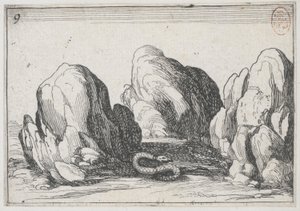 Die Schlange - Nr. 9 aus der Serie von Jacques Callot