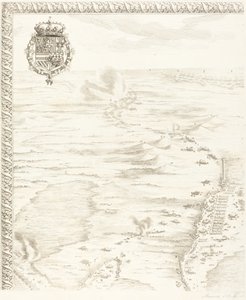 Die Belagerung von Breda [Platte 1 von 6] von Jacques Callot
