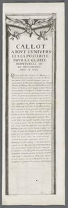 Die Belagerung von La Rochelle: Platte 4 von Jacques Callot