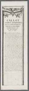 Die Belagerung von La Rochelle: Platte 4, 1628-1630 von Jacques Callot