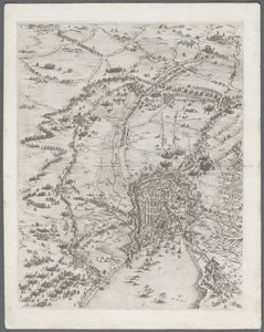 Die Belagerung von La Rochelle: Platte 6, 1628-1630 von Jacques Callot