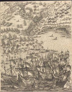 Die Belagerung von La Rochelle [Platte 11 von 16; Set umfasst 1952.8.97-112]