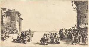 Der Sklavenmarkt von Jacques Callot