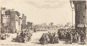 Der Sklavenmarkt von Jacques Callot