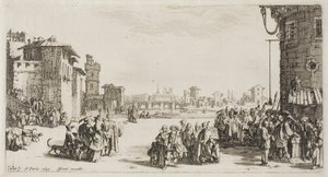 Der Sklavenmarkt von Jacques Callot