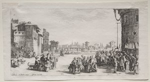 Der Sklavenmarkt von Jacques Callot