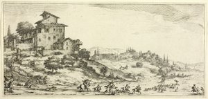Die Hirschjagd, aus verschiedenen Szenen in Florenz entworfen von Jacques Callot