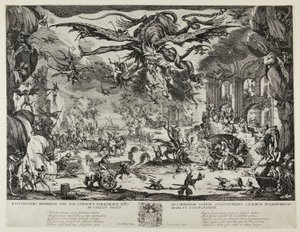 Die Versuchung des heiligen Antonius von Jacques Callot
