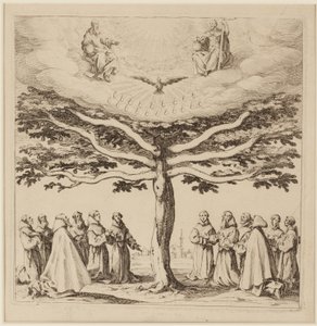 Der Baum des Heiligen Franziskus von Jacques Callot