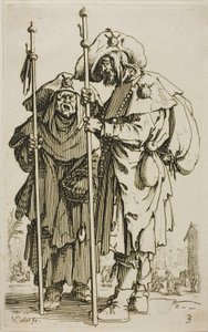 Die zwei Pilger, Platte drei aus Die Bettler