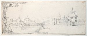 Die Brücke von Gaucheu in Epinal