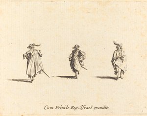 Drei Herren von Jacques Callot
