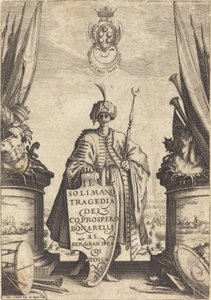 Titelseite für "Il Solimano" von Jacques Callot