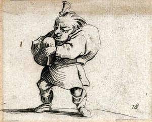 Varie Figure Gobbi von Jacques Callot