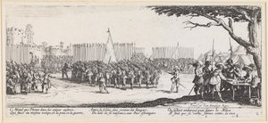 Vendels für die Stadtmauern von Jacques Callot