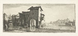 Wassermühle von Jacques Callot