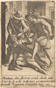 Bastiano von Jacques Callot after Matteo Rosselli