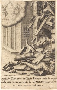 Domenico di Giusto von Jacques Callot after Matteo Rosselli