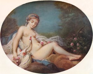 Leda, 18. Jahrhundert, 1917 von Jacques Charlier