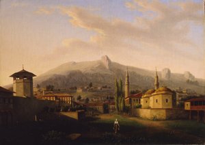Der Palast des Khans in Bachtschyssaraj von Jacques Christophe Miville