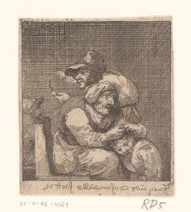 Entlausung eines Kindes durch eine alte Frau von Jacques Dassonville (attributed to)