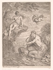 Glaucus und Scylla von Jacques Dumont