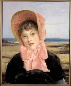 Der rosa Hut von Jacques Emile (Jacques-Emile) Blanche (1861-1942) von Jacques Emile Blanche