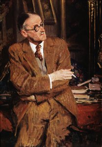 Porträt von James Joyce