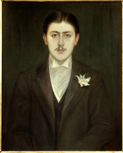 Porträt von Marcel Proust, französischer Schriftsteller von Jacques Emile Blanche