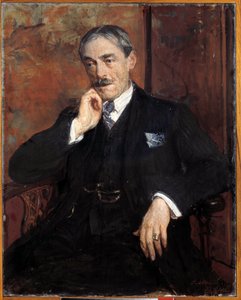 Porträt von Paul Valery von Jacques Emile Blanche