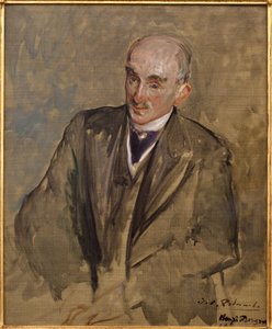 Studie für das Porträt von Henri Bergson (1859-1941). Gemälde von Jacques Emile Blanche (1861-1942)