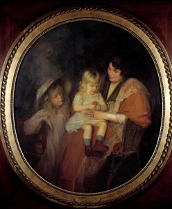 Tangerin: Eine Mutter und ihre zwei Kinder von Jacques Emile Blanche