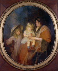 Der Mandarin oder Madame Thawlow und ihre Kinder von Jacques Emile Blanche