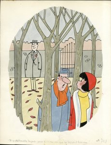 Tage Frankreichs, Satirisch in Farben von Jacques Faizant
