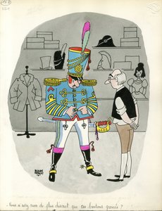 Tage Frankreichs, Satirisch in Farben
