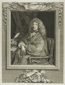 Molière von Jacques Firmin Beauvarlet