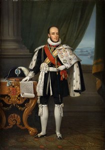 Infante Luís, Herzog von Porto 1838-1889, zukünftiger König Luís I. von Portugal, vor 1860 von Jacques Francois Carabain