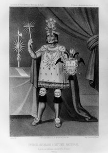 Inka-Prinz, Nationaltracht, 1852