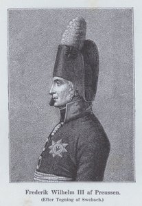 Friedrich Wilhelm III., König von Preußen von Jacques Francois Joseph (after) Swebach