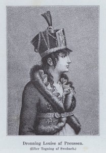 Luise von Mecklenburg-Strelitz, Königin von König Friedrich Wilhelm III. von Preußen von Jacques Francois Joseph (after) Swebach