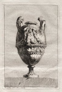 Vasensuite: Platte 27 von Jacques François Saly