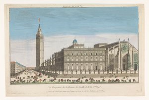 Ansicht der Kathedrale von Sevilla