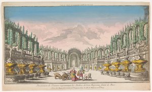 Ansicht des Gartens von Circe