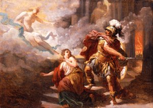 Helena von Venus vor dem Zorn des Aeneas gerettet, 1779