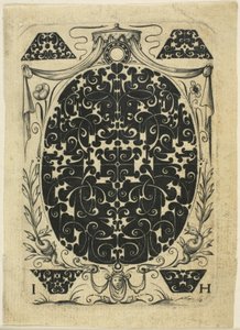 Ornamentale Platte II von Jacques Hurtu