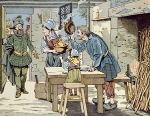 Heinrich IV., König der Armen, der will, dass alle seine Untertanen ein Huhn zum Sonntagsessen haben, ca. 1900