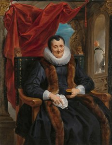 Porträt von Magdalena de Cuyper von Jacques Jordaens