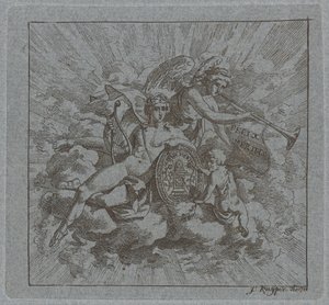 Allegorische Komposition auf Felix Meritis