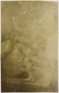 Studie eines männlichen Aktmodells im Atelier von Jacques de Lalaing von Jacques Lalaing (attributed to)